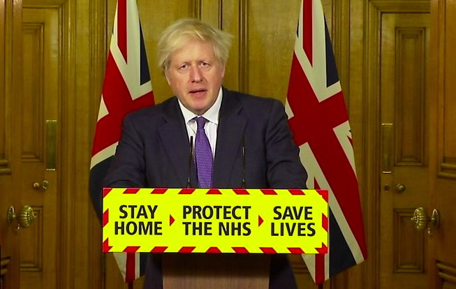 Prime Minister Boris Johnson: "We will temporarily close all travel corridors from 0400 on Monday"