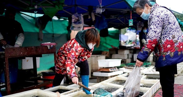 It was initially believed that Covid-19 originated at a market in Wuhan