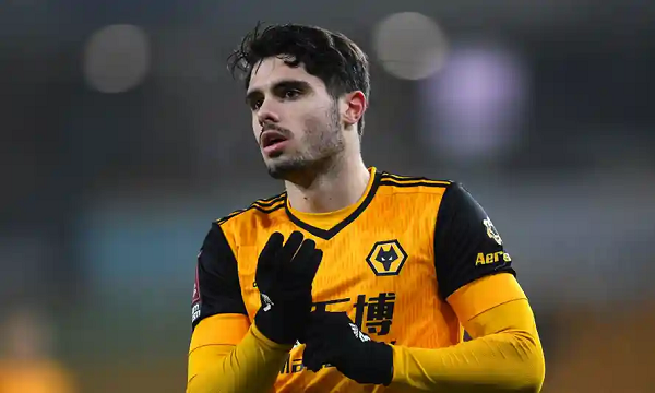 Pedro Neto in action for Wolves this month. He joined the club from Lazio in 2019. Photograph: Anna Gowthorpe/BPI/Rex/Shutterstock