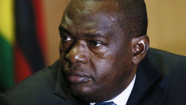 Sibusiso Moyo became foreign minister after ex-President Robert Mugabe was removed from office