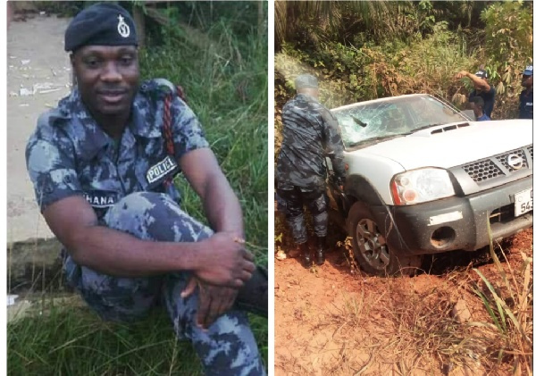 Lance Corporal Martin Babah reportedly died on the spot.
