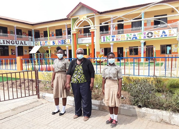 The co-founder of the Golden Sunbeam International School, Adenta in Accra, Mrs Monica Ohene Opare