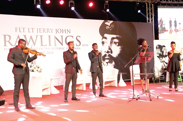 Vigil held in honour of former President Rawlings
