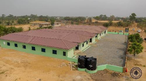 The newly constructed houses by Samuel Okudzeto Ablakwa,  Member of Parliament for North Tongu
