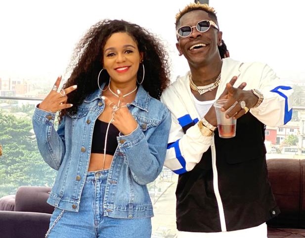 Mishasha mesmerised by Shatta Wale's vibes at "Dorothy" video shoot