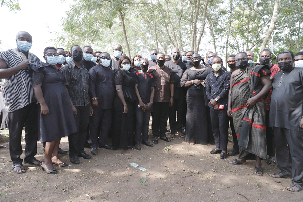 Graphic MD’s mother laid to rest
