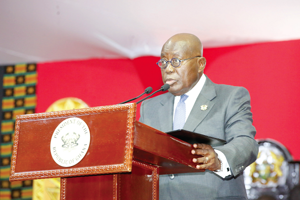 Let’s collaborate in interest of nation - President urges Executive, Parliament