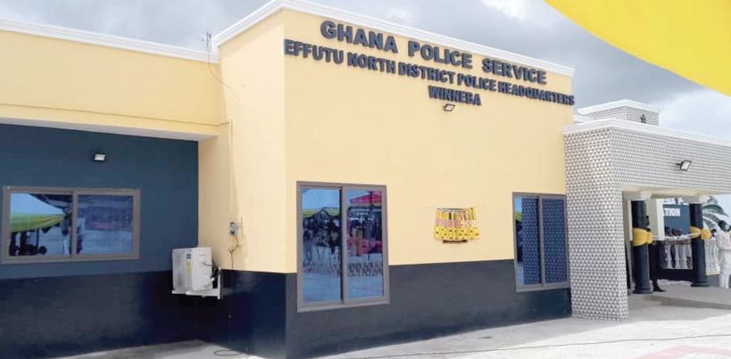 The new Effutu North District Police Headquarters