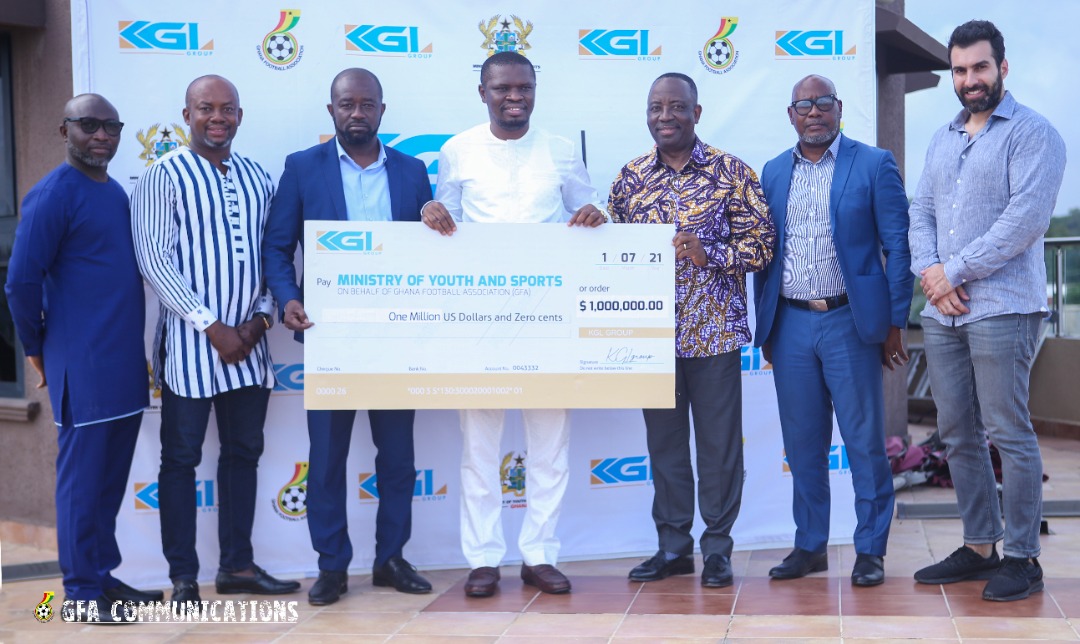 KGL Group heeds Prez Akufo-Addo's call: Supports national teams with $1m