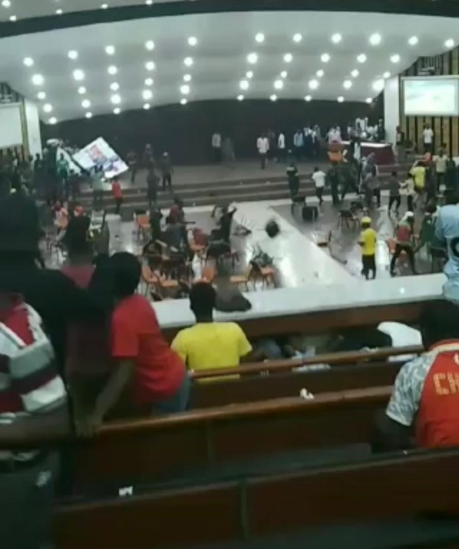Katanga, Unity halls clash over SRC vetting