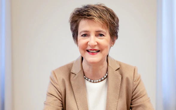 Federal Councillor Simonetta Sommaruga