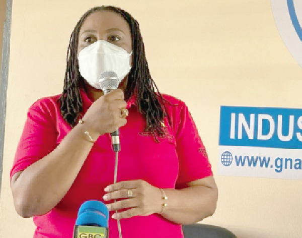 •  Ms Josephine Nkrumah —  Chairperson of the NCCE