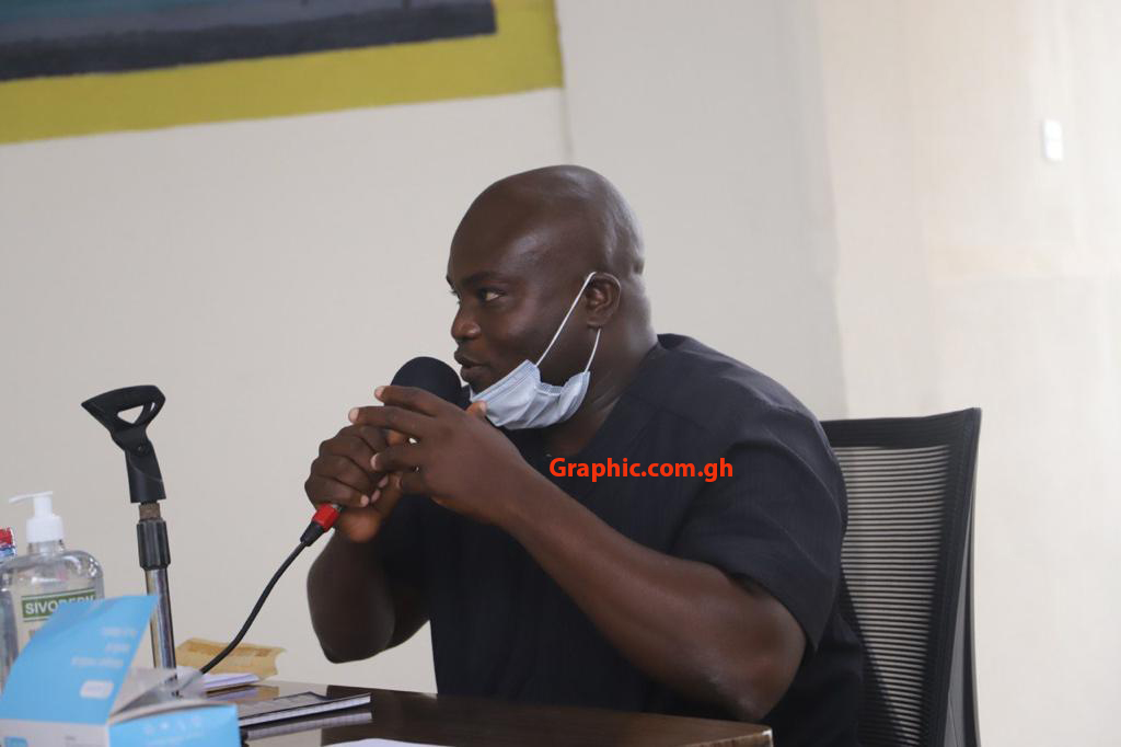 Mr Mohammed Salisu - Municipal Chief Executive (MCE) for Ejura Sekyedumasi. PICTURE BY EMMANUEL BAAH
