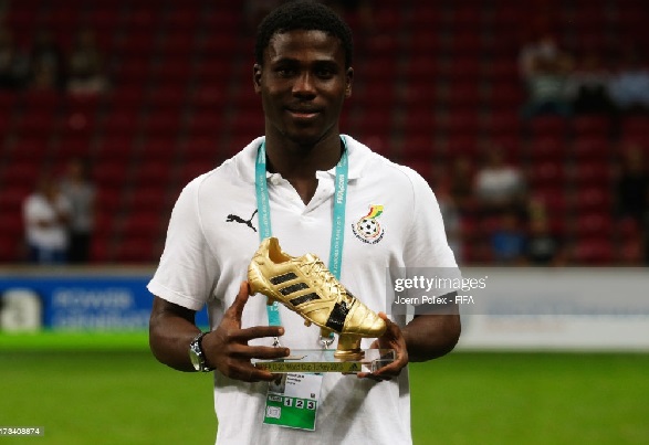 Ebenezer Assifuah won the Golden Boot at the 2013 FIFA U-20 World Cup in Turkey