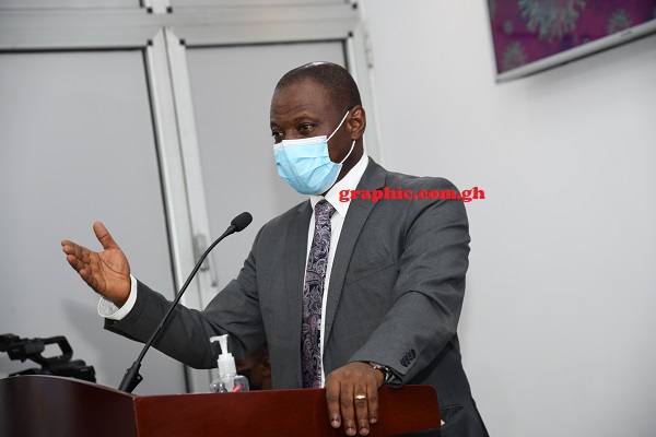 Director General of the Ghana Health Service, Dr Patrick Kumah Aboagye