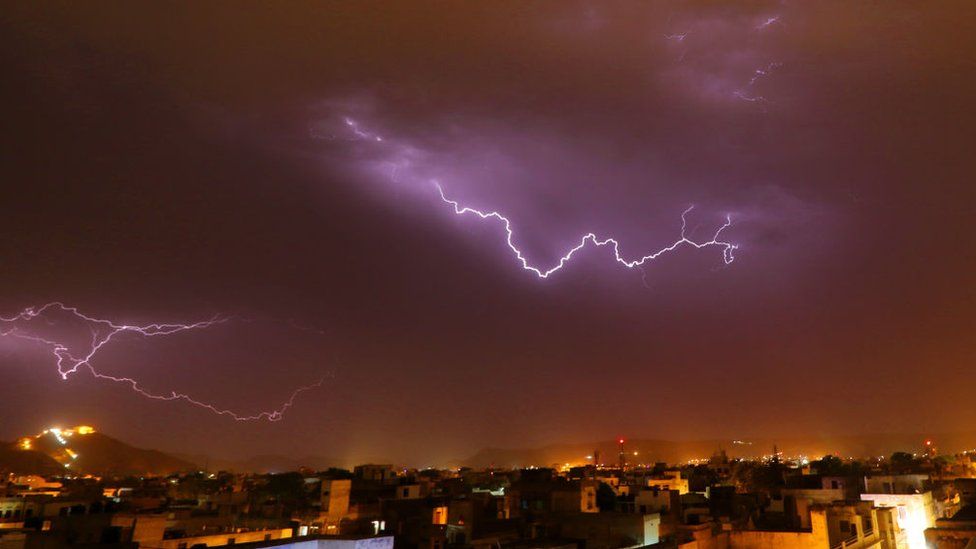 Lightning strikes kill dozens in India every year