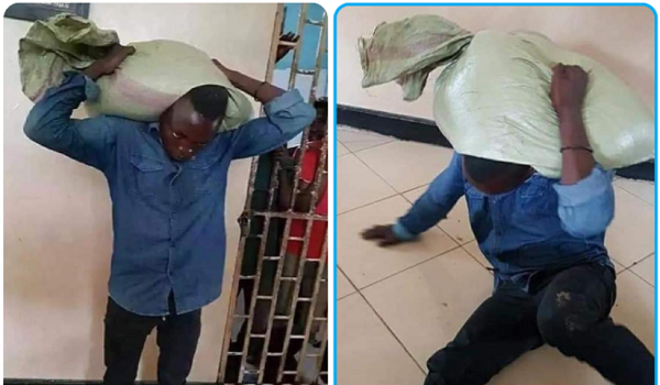 Upper East: Authorities deny viral picture of thief handing himself over to the police