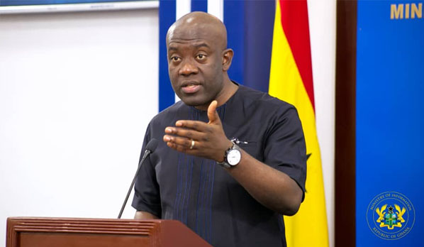 Mr Kojo Oppong Nkrumah, Minister of Information
