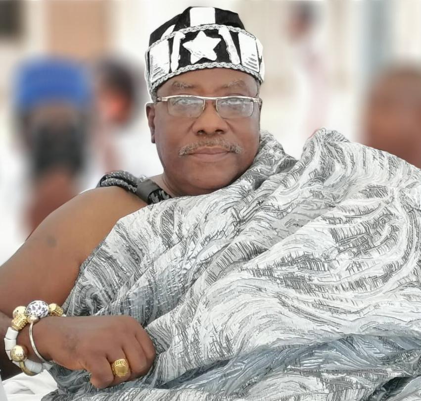 Obrempong Wetse Kojo II is chief of Ngleshie Alata - Kingmakers of James Town