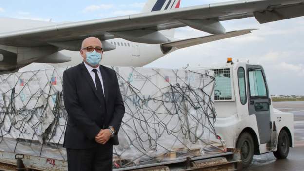 Faouzi Mehdi was fired amid a surge in Covid casesImage caption: Faouzi Mehdi was fired amid a surge in Covid cases
