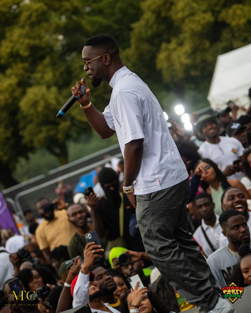 Sarkodie, Darkoo steal the show at 'Ghana Party in the Park'