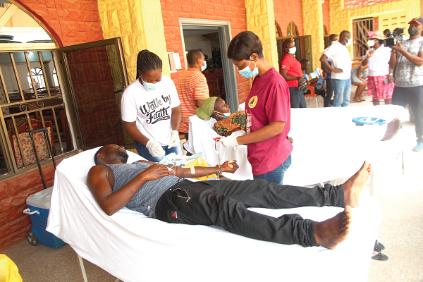 Ga West Presbytery, GCGL organise blood donation - Vimarsana News