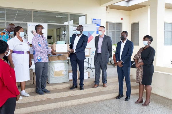 TechnipFMC Ghana donates medical supplies to COVID-19 centre