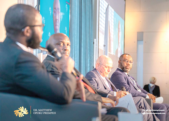 Dr Matthew Opoku Prempeh (right) at the 14th German-African Energy ForumDr Matthew Opoku Prempeh (right) at the 14th German-African Energy Forum