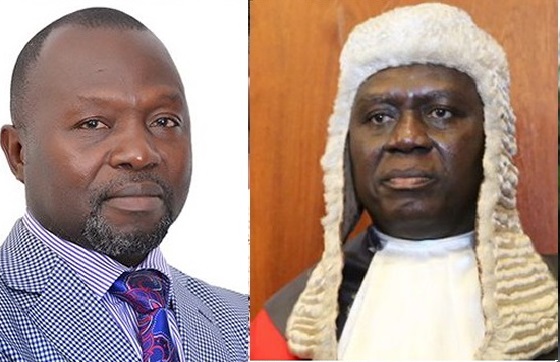 Dr. Dominic Ayine and Chief Justice Kwasi Anin-Yeboah