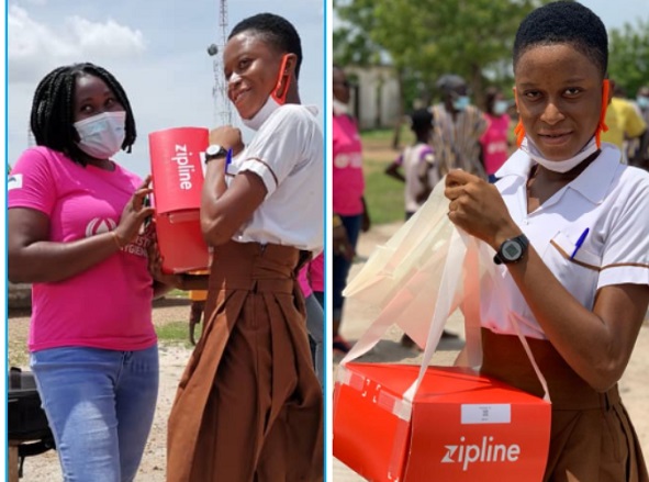 Zipline marks menstrual hygiene day with donations to schools
