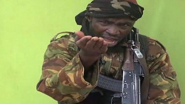   Abubakar Shekau, leader of the Nigerian militant group Boko Haram,