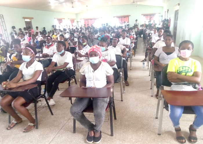 Teen Preg foundation members at the training session
