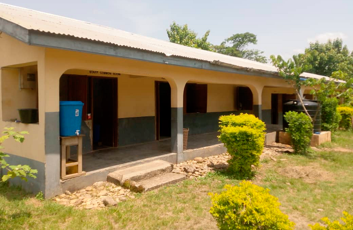 The new three-unit classroom block