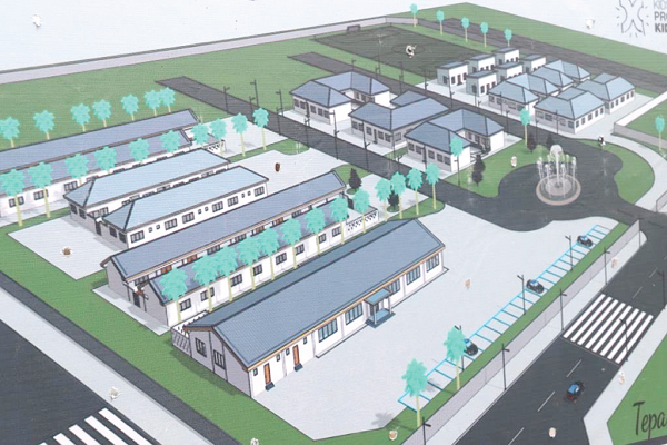 • An artist’s impression of the Prosper Life Career Institute when completed