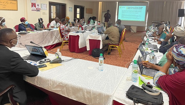 The participants at the three-day workshop in Dakar, Senegal from May 25 to 27, 2021
