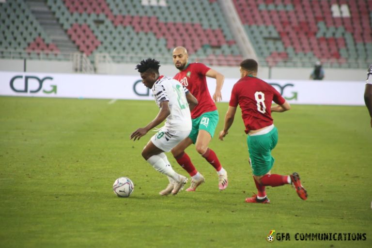 Match Report – Morocco 1-0 Ghana, Black Stars suffer painful defeat to Atlas Lions in Rabat