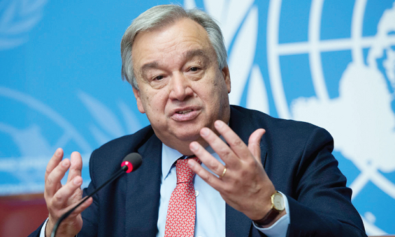  Mr Antonio Guterres — UN Secretary-General 