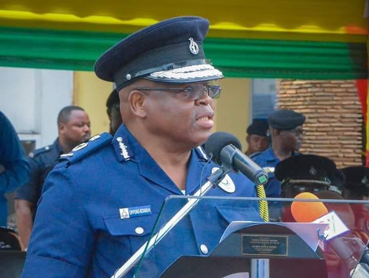Inspector General of Police (IGP), Mr James Oppong-Boanuh