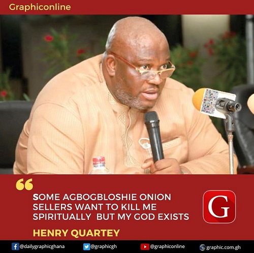 Agbogbloshie onion sellers want to kill me - Henry Quartey