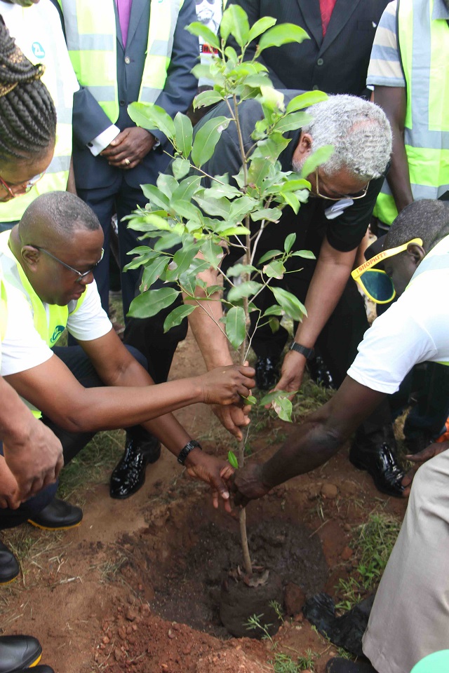 Remembering Rawlings@74: Foundation, Achimota School and Forestry Commission partner to plant trees