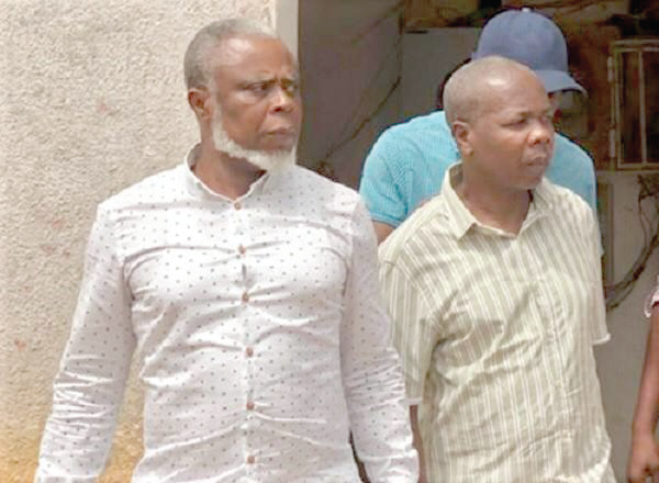 •FLASHBACK: Two of the accused persons, Dr Frederick Mac-Palm (left) and Donya Kafui