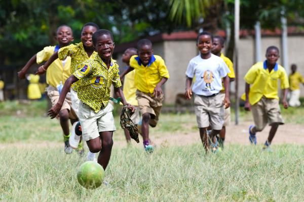 Encouraging children to play