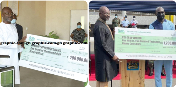 Five times MP Kennedy Agyapong was generous with his money
