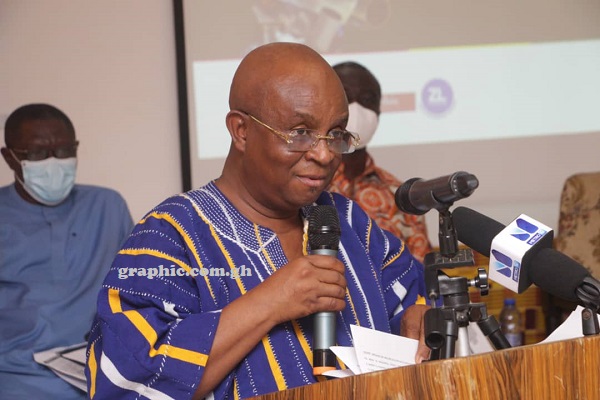 The Volta Regional Minister, Dr Archibald Letsa