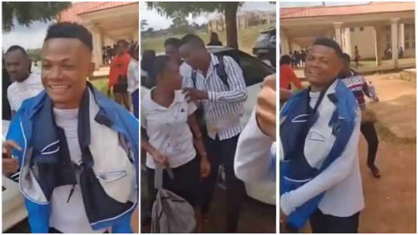 'Na mumu dey do masters, enter Ghana go hustle' - Nigerian graduate in viral video
