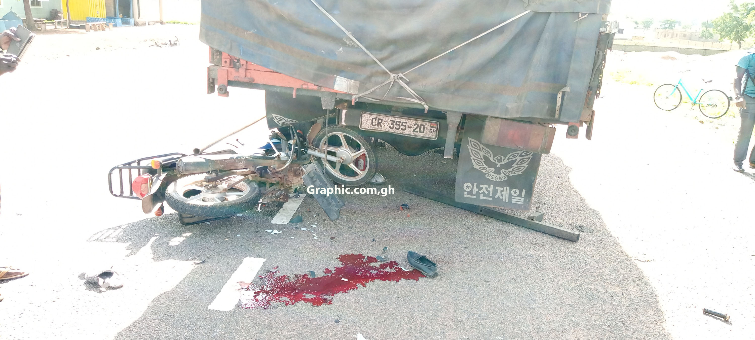 Census enumerator killed in motorbike crash; another injured