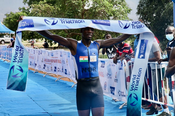 Niger's Issoufou Sani wins West Africa Zonal Triathlon Championship