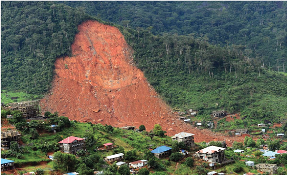 The Sierra Leonean land slide