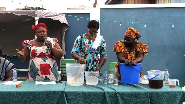 JaneSerf Foundation trains women in antiseptic disinfectants production