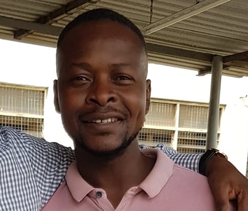 David Tamakloe after he was released by the CID